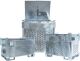Lagercontainer Inh.427l doppelwandig verz.kubische Form f.Diesel/Heizöl