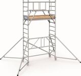 Fahrgerüst PaxTower S-PLUS 1T Arbeits-B600xL1800mm Alu.Gerüsthöhe 3650mm 2 kN