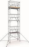 Fahrgerüst PaxTower S-PLUS 1T Arbeits-B600xL1800mm Alu.Gerüsthöhe 6650mm 2 kN