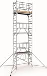 Fahrgerüst PaxTower S-PLUS 1T Arbeits-B600xL1800mm Alu.Gerüsthöhe 6650mm 2 kN