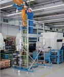 Fahrgerüst Arbeits-B800xL2300mm Alu.Gerüsthöhe 2310-3520mm 2 kN/m²