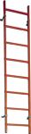 Schachtleiter GFK L.2520mm äußere B.450mm Holm-Gr.58 x 25mm Ku.-Sprosse 30x30mm