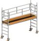 Fahrgerüst Uni Stand.P2 Arbeits-B750xL2850mm Alu.Gerüsthöhe 2430mm