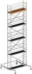 Fahrgerüst Uni Stand.P2 Arbeits-B750xL2850mm Alu.Gerüsthöhe 9610mm