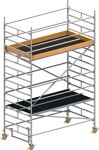 Fahrgerüst Uni Breit P2 Arbeits-B1500xL2850mm Alu.Gerüsthöhe 4430mm