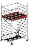 Fahrgerüst Uni Kompakt P2 Arbeits-B1500xL1800mm Alu.Gerüsthöhe 3430mm 2 kN/m²