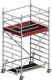 Fahrgerüst Uni Kompakt P2 Arbeits-B1500xL1800mm Alu.Gerüsthöhe 3430mm 2 kN/m²