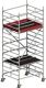 Fahrgerüst Uni Kompakt P2 Arbeits-B1500xL1800mm Alu.Gerüsthöhe 4430mm 2 kN/m²