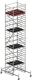 Fahrgerüst Uni Kompakt P2 Arbeits-B1500xL1800mm Alu.Gerüsthöhe 8610mm 2 kN/m²