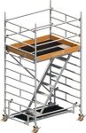 Fahrgerüst Uni Komfort P2 Arbeits-B1500xL1800mm Alu.Gerüsthöhe 3430mm 2 kN/m²