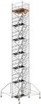 Fahrgerüst Uni Komfort P2 Arbeits-B1500xL1800mm Alu.Gerüsthöhe 13430mm 2 kN/m²