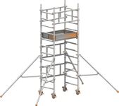 Fahrgerüst SoloTower Arbeits-B750xL1130mm Alu.Gerüsthöhe 3370mm 2 kN/m² LAYHER