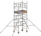Fahrgerüst SoloTower Arbeits-B750xL1130mm Alu.Gerüsthöhe 3370mm 2 kN/m² LAYHER