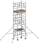 Fahrgerüst SoloTower Arbeits-B750xL1130mm Alu.Gerüsthöhe 4370mm 2 kN/m² LAYHER