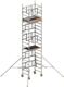 Fahrgerüst SoloTower Arbeits-B750xL1130mm Alu.Gerüsthöhe 4370mm 2 kN/m² LAYHER