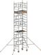 Fahrgerüst SoloTower Arbeits-B750xL1130mm Alu.Gerüsthöhe 5370mm 2 kN/m² LAYHER