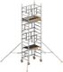 Fahrgerüst SoloTower Arbeits-B750xL1130mm Alu.Gerüsthöhe 5370mm 2 kN/m² LAYHER