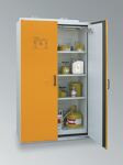 Sicherh.-Schrank Typ 90 H1935xB1190xT598mm grau/gelb Vollblechtüren LACONT