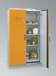 Sicherh.-Schrank Typ 90 H1935xB1190xT598mm grau/gelb Vollblechtüren LACONT