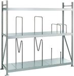 Druckluftschlagschrauber, NW-Nr.: 8000465351 9012M-1 12,5mm (1/2Zoll), A4-kt.678 Nm HAZET 3 Stahlpaneele-Böden, Trgf. 500kg  