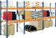 Palettenregal H4000xB8444xT1100mm Grundmodul 3 Ebenen Fachlast 2740kg