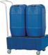 Auffangwanne 60l L725xB525xH330mm PE m mit verz.Gitterrost