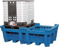 Auffangwanne 1000l L2260xB1430xH720mm PE o.PE-Stellfläche