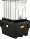 Auffangwanne 1100l L1460xB1170xH850mm PE m.Stützkreuz CEMO