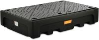 Auffangwanne 1100l L2230xB1460xH470mm PE m.PE-Stellfläche CEMO