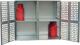 Gasflaschendepot B1680xT690xH1475mm verz.gel.BAUER