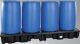 Auffangwanne 220l L2446xB662xH270mm PE m.PE-Stellebene