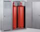 Gasflaschenschrank B1320xT400xH1435mm verz.LACONT