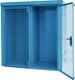 Gasflaschencontainer B2120xT1210xH2265mm m.Dach lichtblau Doppelflügeltür BAUER
