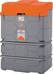 Tankanlage 1000l m.Kannenbefülltisch H1900xB1200xL800mm pneumatische Pumpe RAPID