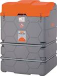 Tankanlage 1000l m.Kannenbefülltisch H1900xB1200xL800mm elektrische Pumpe RAPID