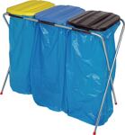 Steckregal H2000xB750xT800mm Grundregal 5Stahlböd. Trgf.250kg verz./blau SCHULTE