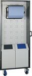 Reinigungsstation H1880xB720xT675mm Rollenhalter,2Abfallsammler 45l,5 Hk.STUMPF