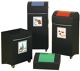 Wertstoffsammler 60l, NW-Nr.: 9136466418 H790xB380xT320mm, anthrazitgrau,lichtgrau fahrbar STUMPF