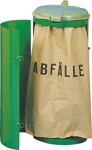 Abfallsammler Ø450xH900mm 120l enzianblau m.Einflügeltür VAR