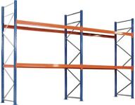 Palettenregal H4500xB1825xT1100mm Grundregal Feldlast 6936kg SCHULTE