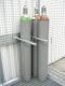 Sparanfeuchter 2,5l Stahlbl.D178xH290mm ASECOS