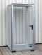 Gasflaschencontainer B1085xT1140xH2170mm verzinkt m.Dach m.TränenblechbodenBAUER