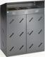 Gasflaschencontainer B3135xT1570xH2260mm verzinkt m.Dach m.TränenblechbodenBAUER