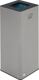 Wertstoffsammler 81l H700xB320xT320mm silber anth.Restabfall VAR