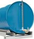 Wertstoffsammler 120l H900xB400xT380mm graualu verz.Einsatz o.Trethebel STUMPF