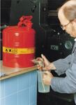Sicherheits-Zapfbehälter 9,5l Stahlbl.D295xH310mm JUSTRITE