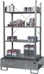 Kleingebinderegal B1000xT600xH2000mm Grundregal 4 Fbd.BAUER