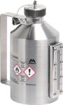 Einhängewanne 233l L2650xB1250/915xH130mm Stahlbl.m.Gitterrost feuerrot BAUER