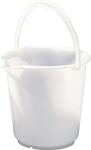 Eimer 17,0l HD-Polyethylen natur Kunststoffbügel D.330mm H.315mm HÜNERSDORFF