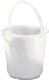Eimer 17,0l HD-Polyethylen natur Kunststoffbügel D.330mm H.315mm HÜNERSDORFF